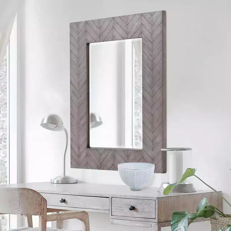 42"x42" Sunburst Iron Frame Wall Mirror, Modern Decor, Wall Mount