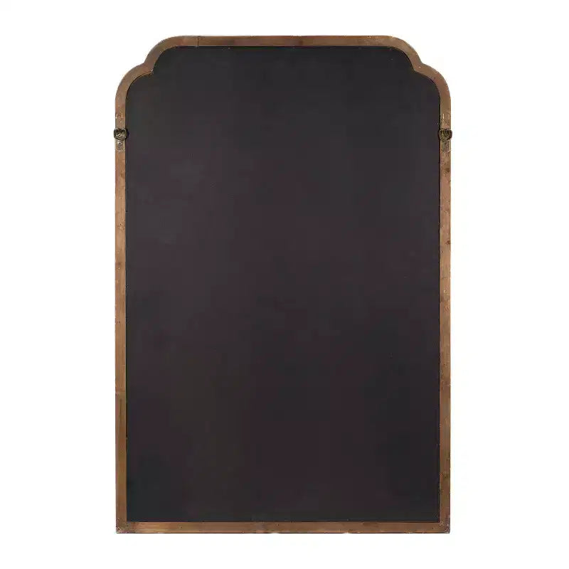 Wall Mirror with Solid Wood Frame and Silver Backed Glass, for Entryways, Dining Rooms & More