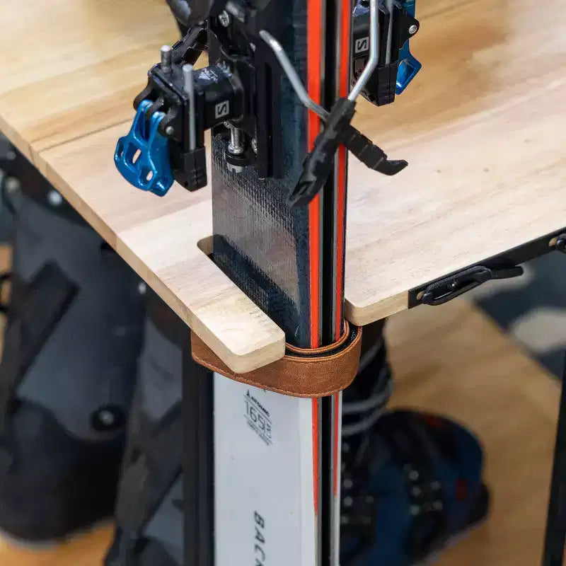 Freestanding Ski Organizer, Holds 4 Pairs of Skis