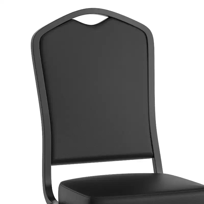4 Pack Crown Back Stacking Banquet Chair