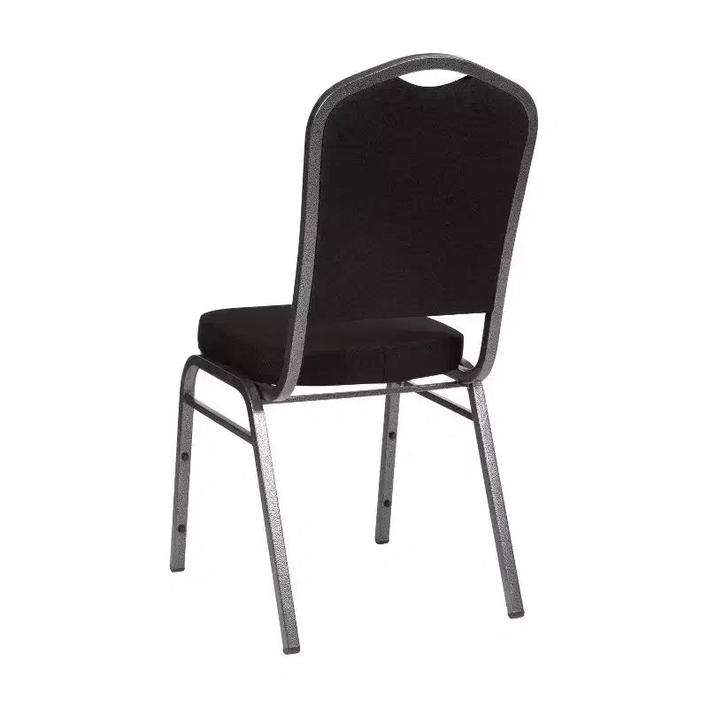 4 Pack Crown Back Stacking Banquet Chair