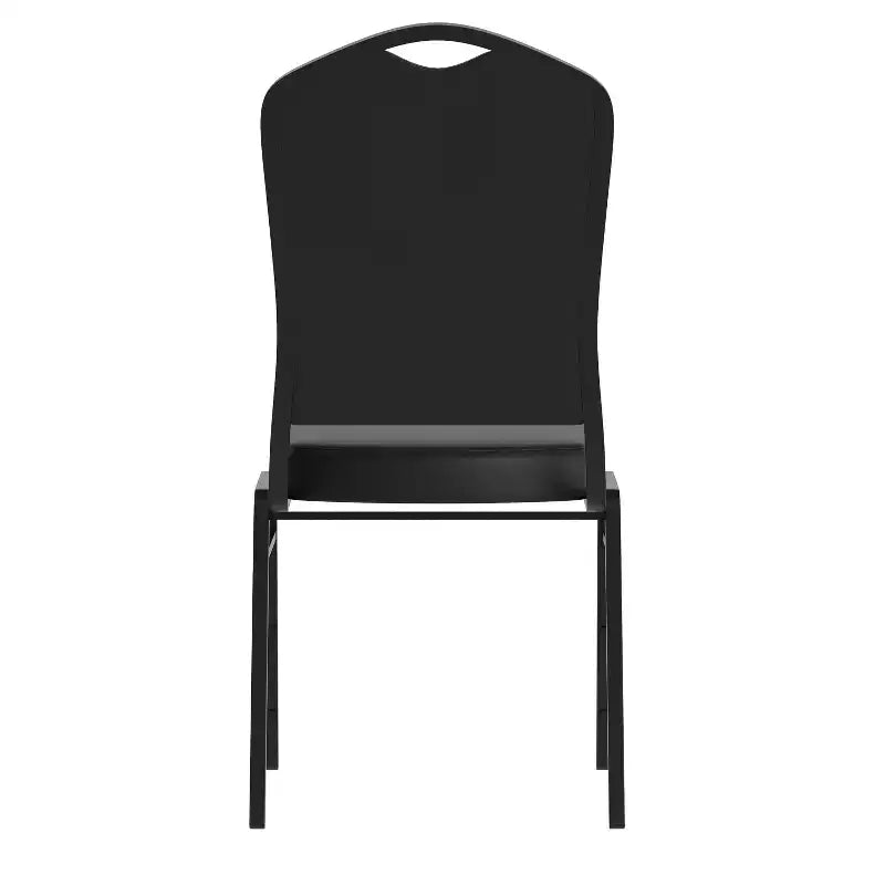 4 Pack Crown Back Stacking Banquet Chair