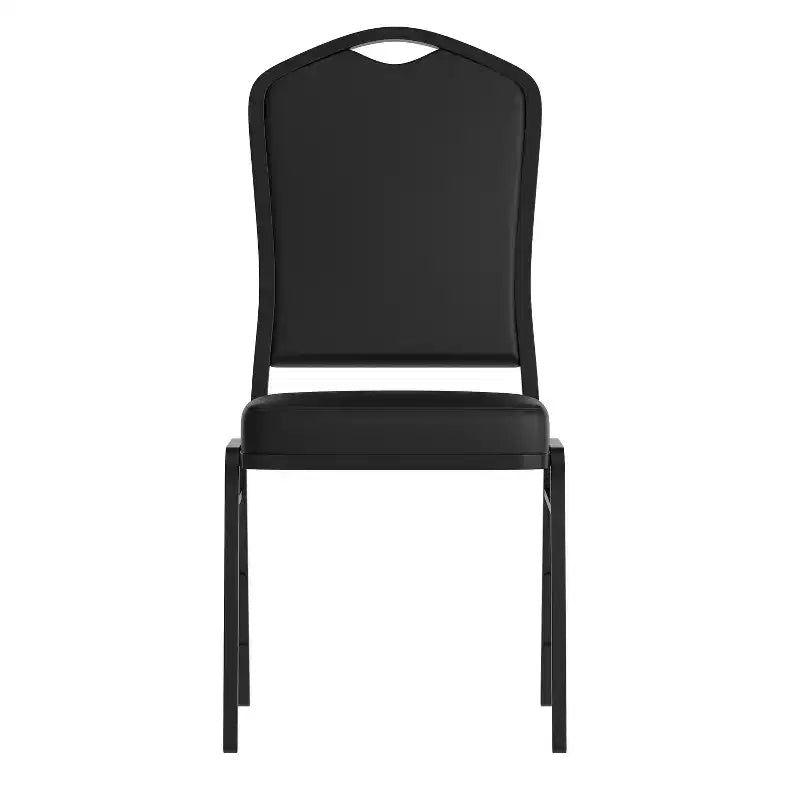4 Pack Crown Back Stacking Banquet Chair
