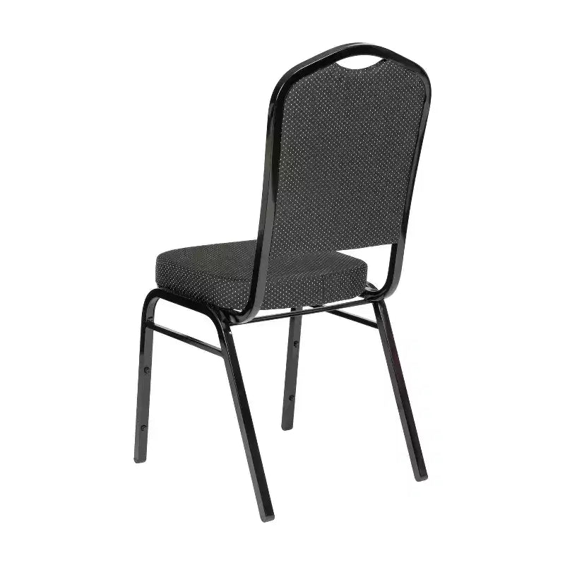 4 Pack Crown Back Stacking Banquet Chair