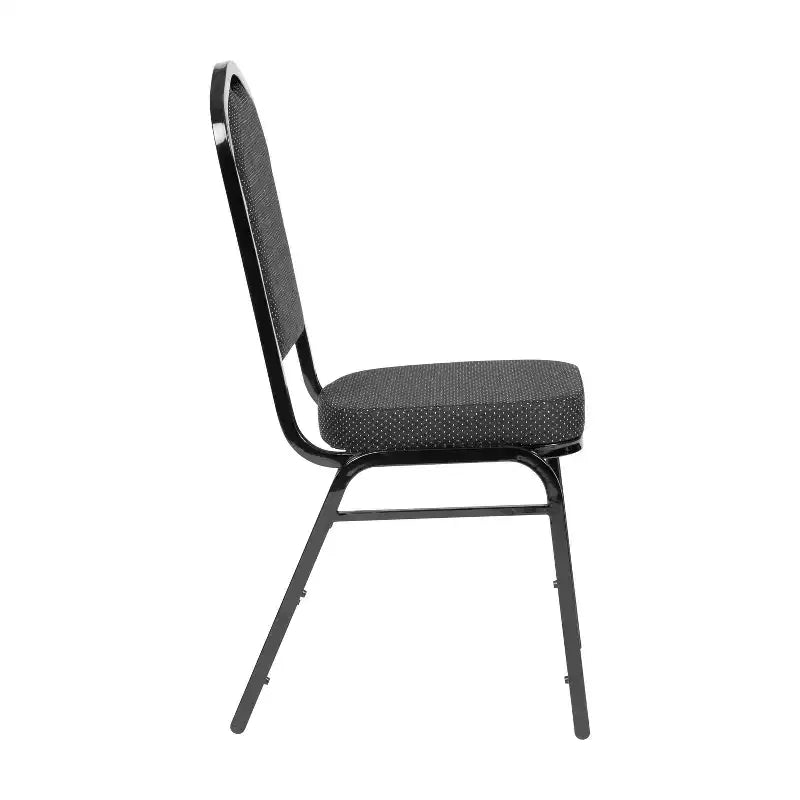 4 Pack Crown Back Stacking Banquet Chair