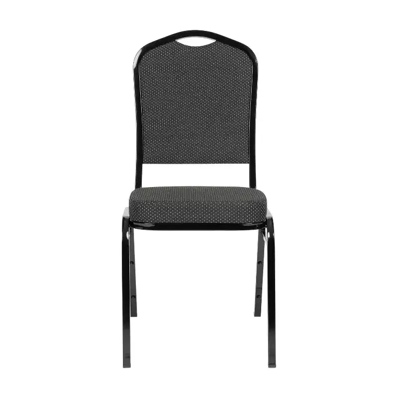 4 Pack Crown Back Stacking Banquet Chair