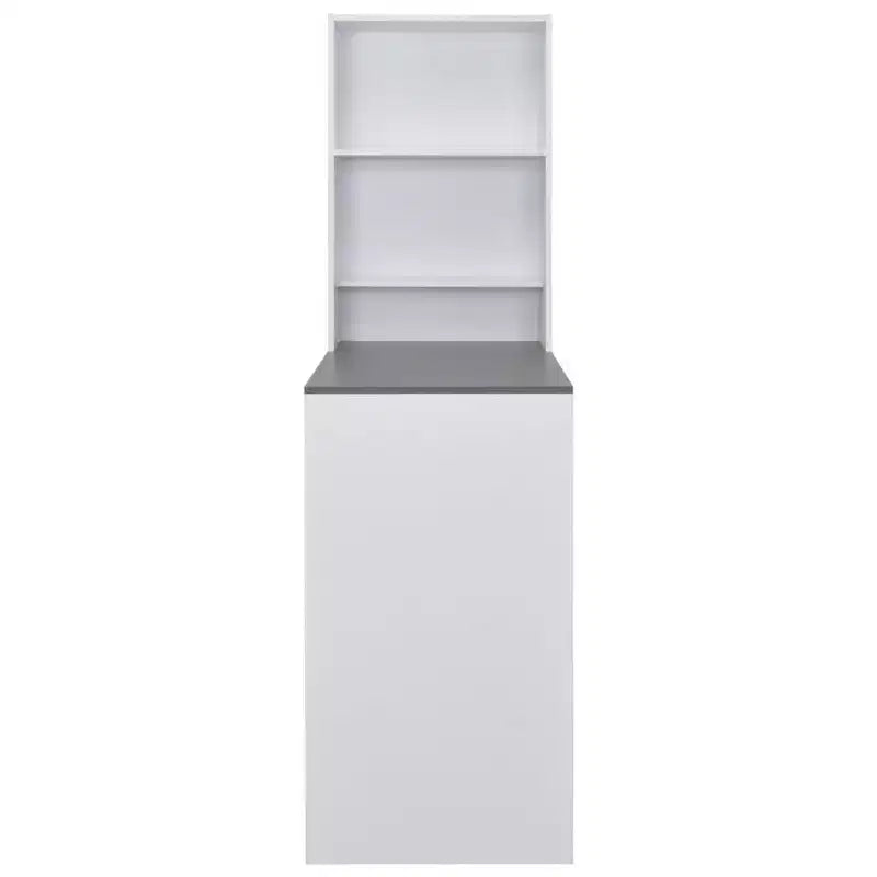 Bar Table, Kitchen Pub Table, Bistro Table for Dining Room with Cabinet