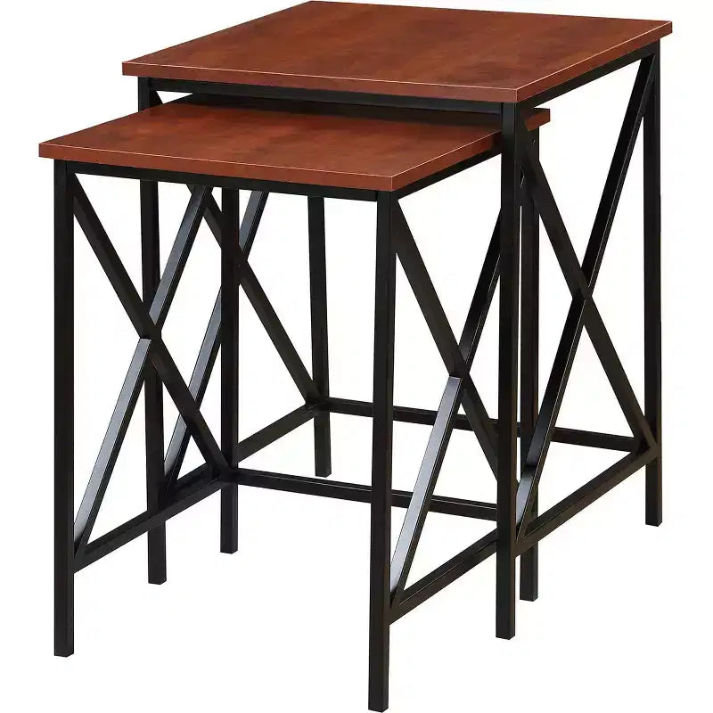 Rectangle Metal Top End Table