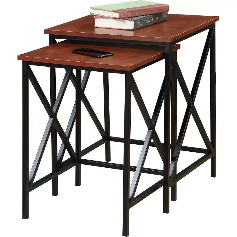 Rectangle Metal Top End Table