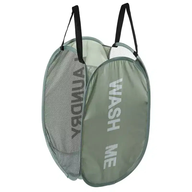 Folding Mesh Laundry Basket, 19.81 Gallon