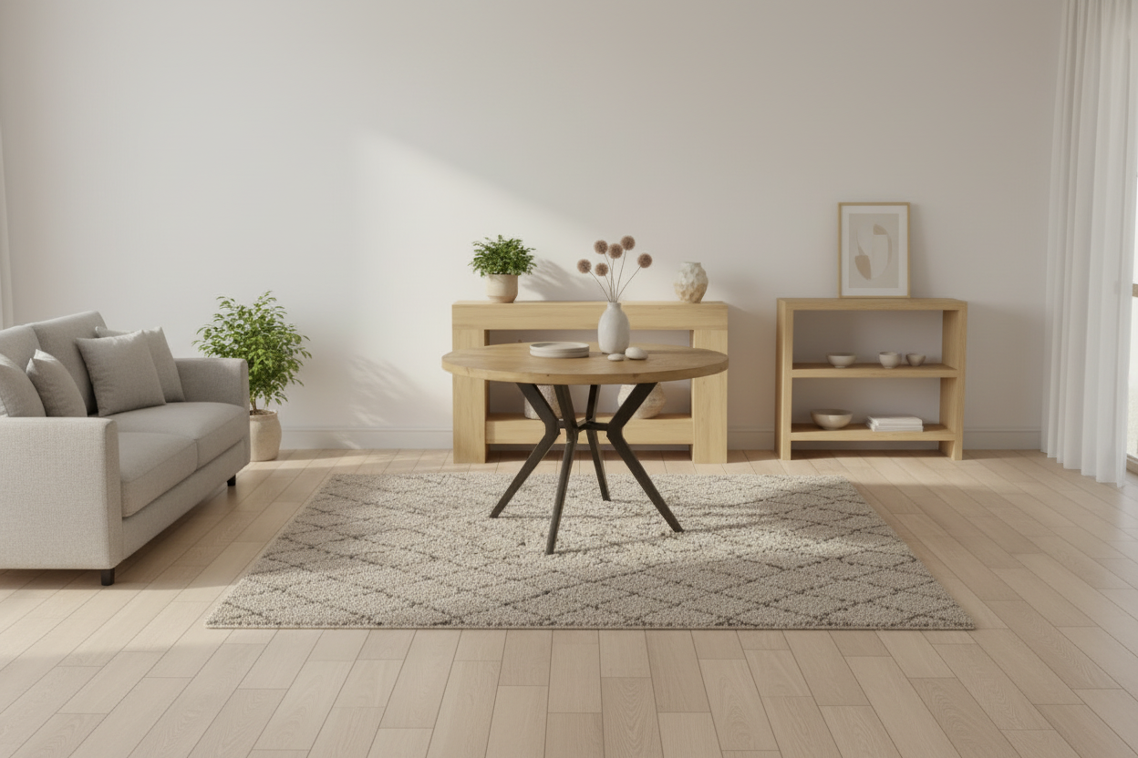 Wide Room Scene with More Furniture